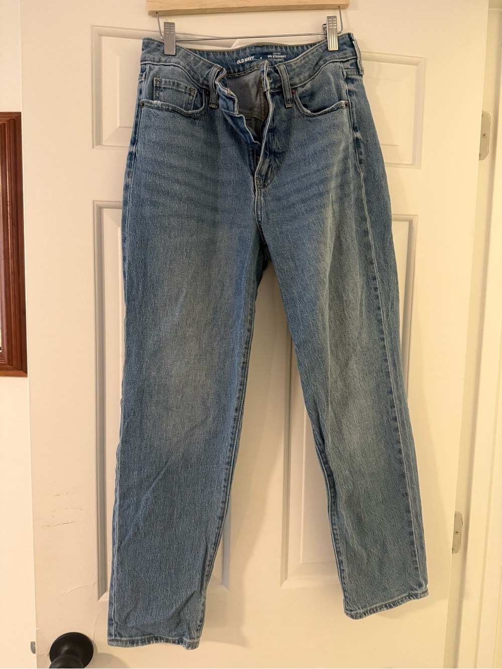 Old Navy Light Blue Straight Leg Women's Jeans